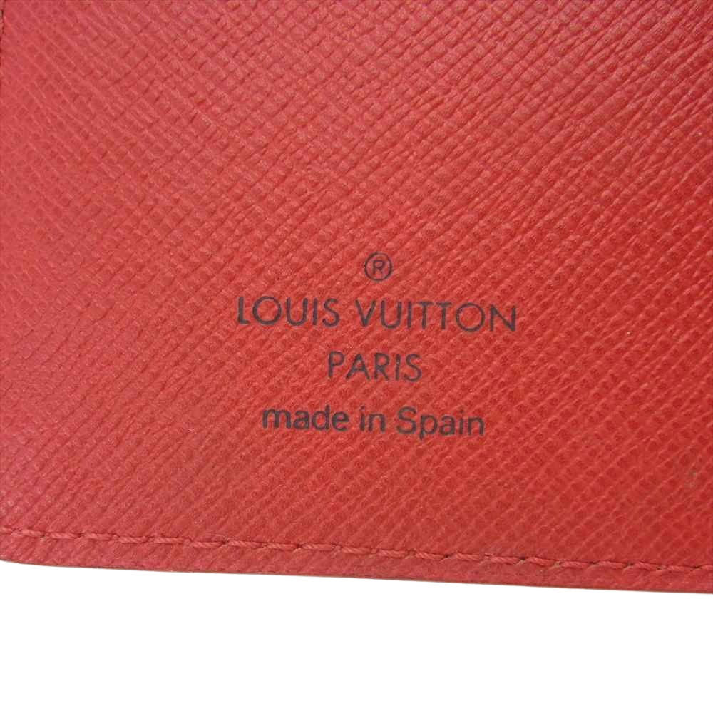 LOUIS VUITTON ルイ・ヴィトン R20057 エピ アジェンダ PM 手帳カバー レッド  レッド系【中古】