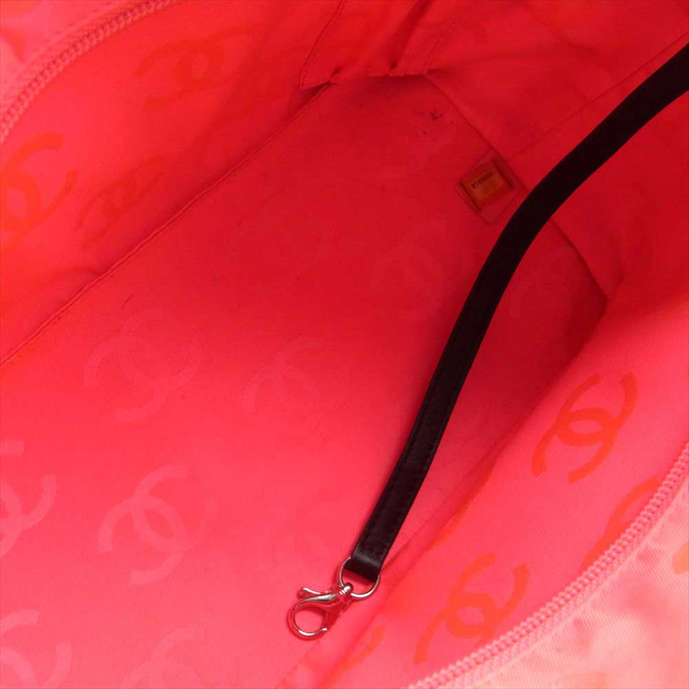 CHANEL シャネル A25169 カンボンライン ココマーク トート バッグ ブラック ブラック系【中古】