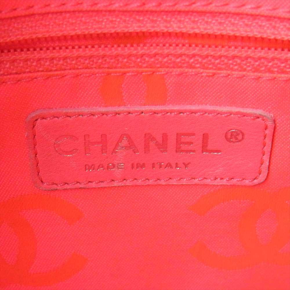 CHANEL シャネル A25169 カンボンライン ココマーク トート バッグ ブラック ブラック系【中古】