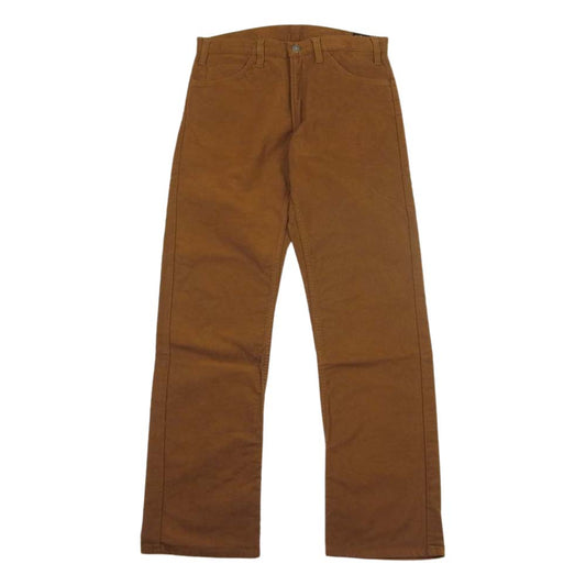 orSlow オアスロウ IVY FIT PANTS 107 MOLE SKIN モールスキン スリム テーパードパンツ ブラウン系 M【中古】