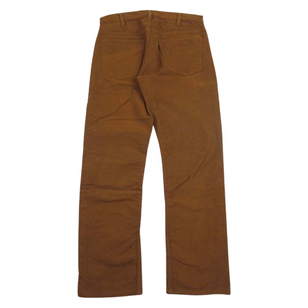 orSlow オアスロウ IVY FIT PANTS 107 MOLE SKIN モールスキン スリム テーパードパンツ ブラウン系 M【中古】