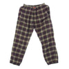 Supreme シュプリーム 20AW Tartan flannel skate pant タータン フランネル パンツ グリーン系 イエロー系 S【中古】