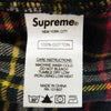 Supreme シュプリーム 20AW Tartan flannel skate pant タータン フランネル パンツ グリーン系 イエロー系 S【中古】
