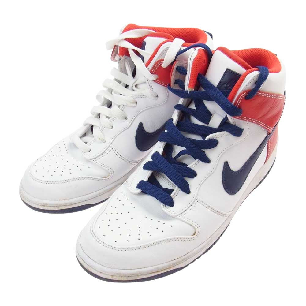 NIKE ナイキ 332299 992 ID DUNK HIGH ダンクハイ スニーカー  ホワイト系 27.5cm【中古】