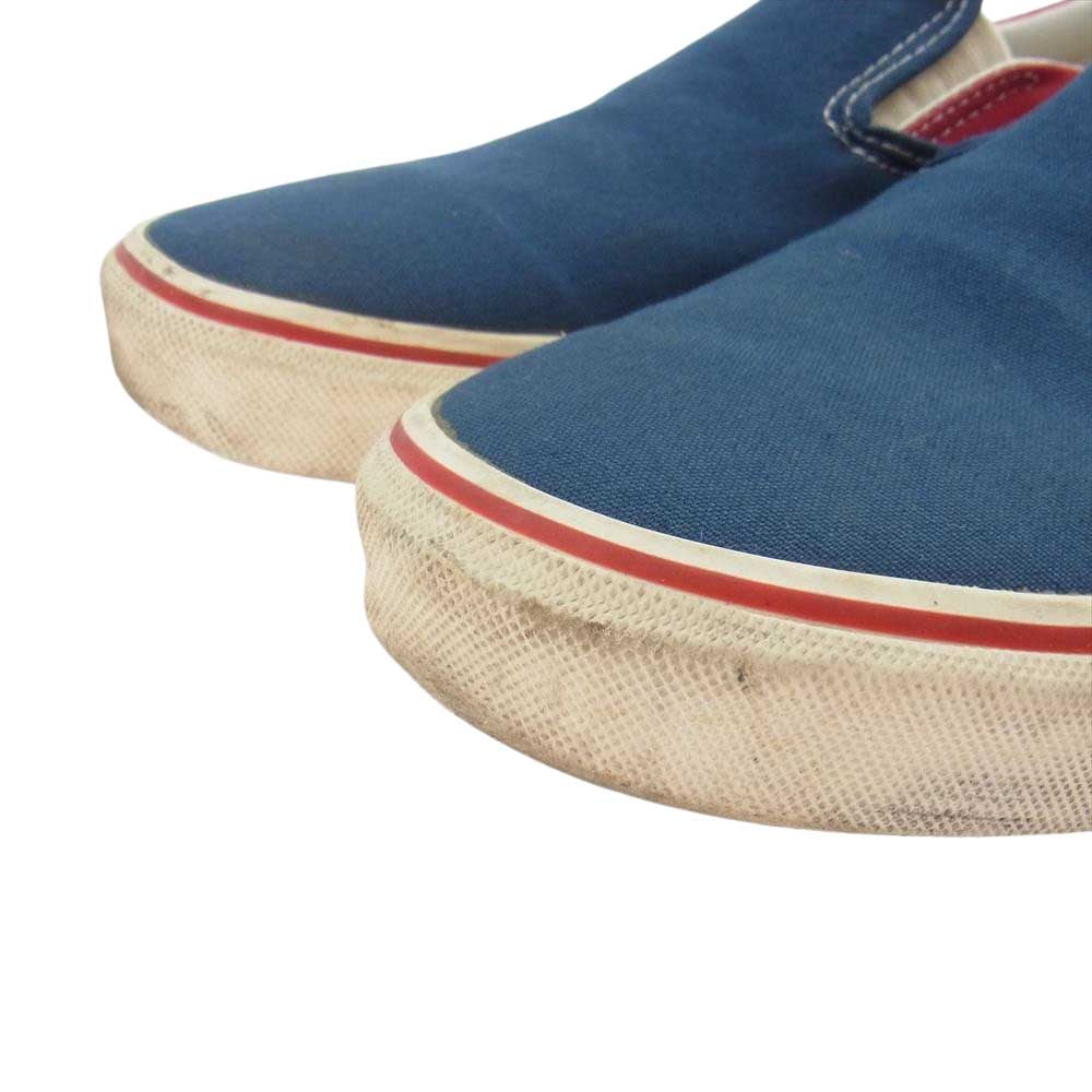 VANS バンズ V98R SD2 STANDARD CALIFORNIA SLLIP ON スタンダードカリフォルニア スリッポン スニーカー ネイビー系 レッド系 27.5cm【中古】