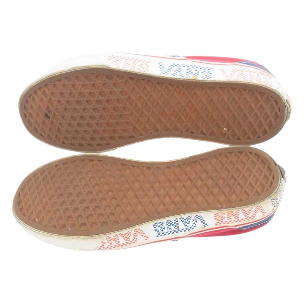 VANS バンズ V98R SD2 STANDARD CALIFORNIA SLLIP ON スタンダードカリフォルニア スリッポン スニーカー ネイビー系 レッド系 27.5cm【中古】