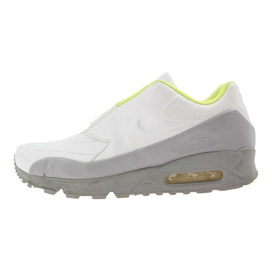 NIKE ナイキ 804550 110 sacai サカイ AIR MAX90 スニーカー  ホワイト系 ライトグリーン系 グレー系 27.5cm【中古】
