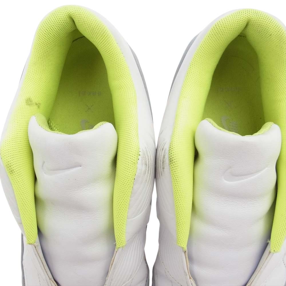 NIKE ナイキ 804550 110 sacai サカイ AIR MAX90 スニーカー  ホワイト系 ライトグリーン系 グレー系 27.5cm【中古】