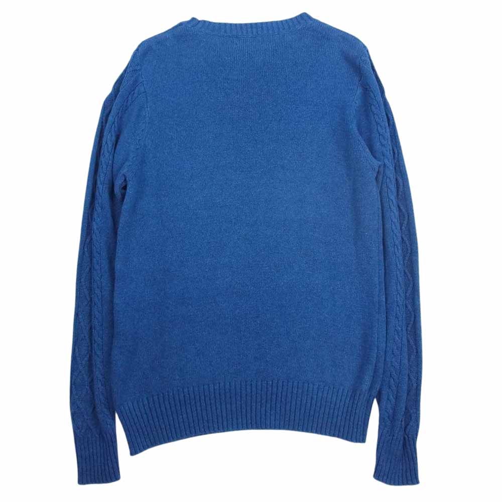 HYSTERIC GLAMOUR ヒステリックグラマー WOODPECKER ウッドペッカー ニット ネイビー系 S【中古】