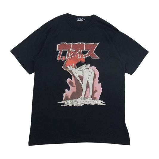 HYSTERIC GLAMOUR ヒステリックグラマー 21SS 02211CT42 手塚治虫 未来人 カオス Tシャツ ブラック系 M【中古】