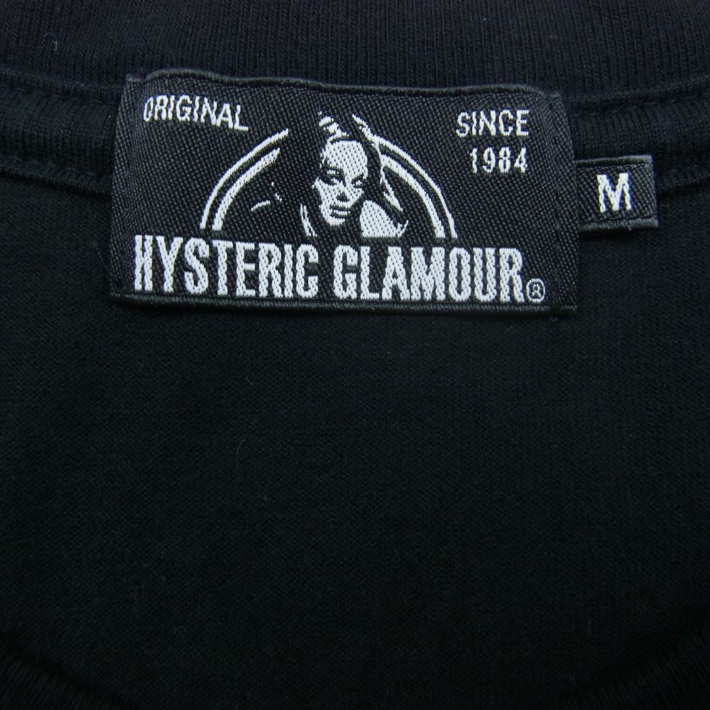 HYSTERIC GLAMOUR ヒステリックグラマー 21SS 02211CT42 手塚治虫 未来人 カオス Tシャツ ブラック系 M【中古】