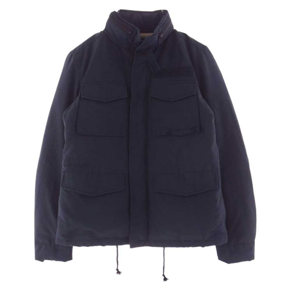BEAMS ビームス 11-18-1033-139 PLUS BEAMS+ ビームスプラス FINEST DOWN M-65 ミリタリー ダウンジャケット ネイビー系 S【中古】