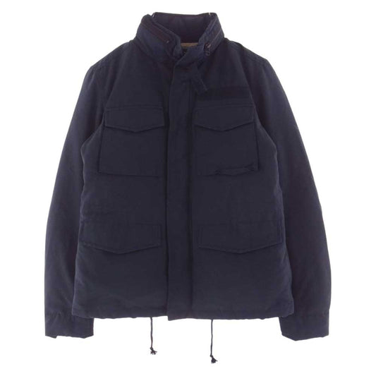 BEAMS ビームス 11-18-1033-139 PLUS BEAMS+ ビームスプラス FINEST DOWN M-65 ミリタリー ダウンジャケット ネイビー系 S【中古】