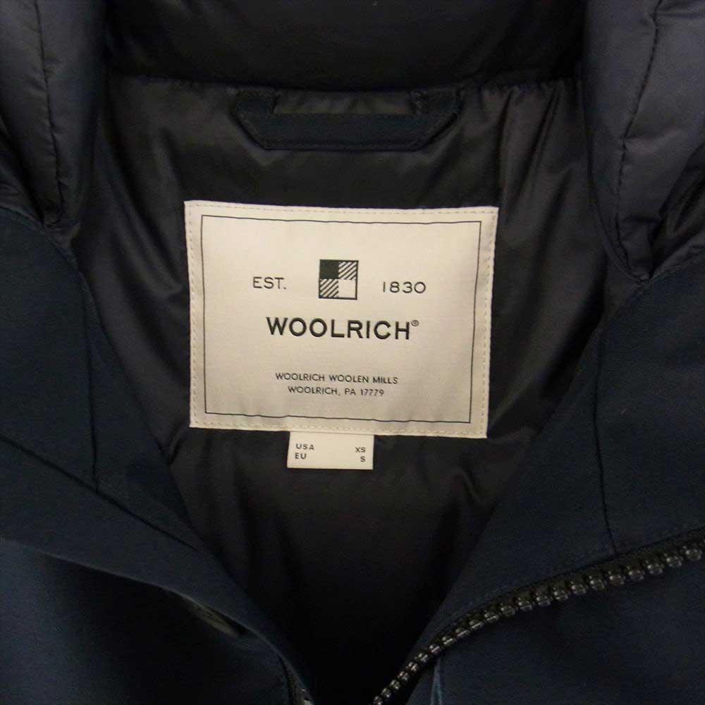 WOOLRICH ウールリッチ WOCPS2917 国内正規品 STORM MOUNTAIN JKT DORE TEX ストーム マウンテン ダウンジャケット ゴアテックス ネイビー ダークネイビー系 USA XS【美品】【中古】