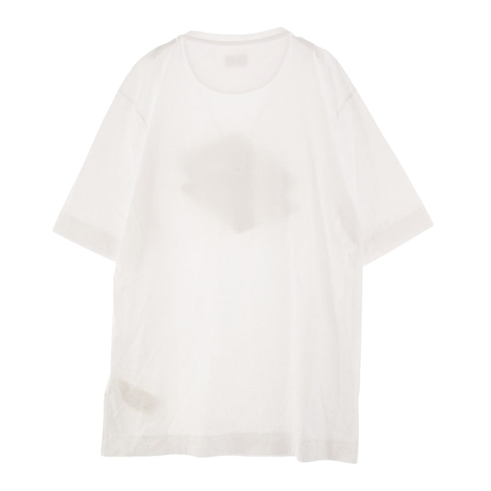 FENDI フェンディ FY0936 AL36 エンブロイダリー FF ロゴ Tシャツ ホワイト系 XXL【美品】【中古】