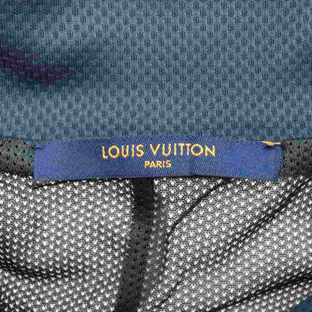 LOUIS VUITTON ルイ・ヴィトン 1AAGPZ エンベリッシュド LV グラフィック ホッケー トラックトップ ブルゾン ホワイト系 レッド系 XXL【極上美品】【中古】