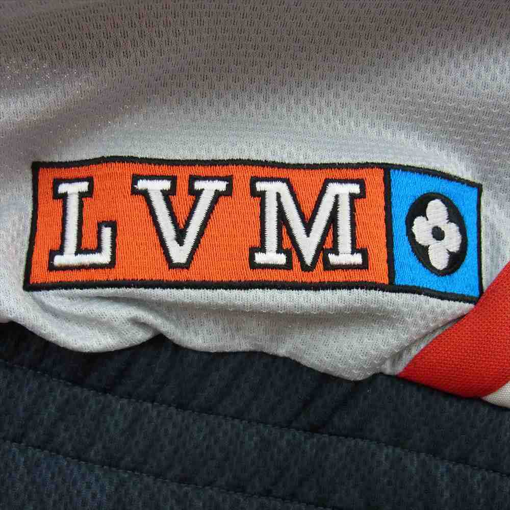 LOUIS VUITTON ルイ・ヴィトン 1AAGPZ エンベリッシュド LV グラフィック ホッケー トラックトップ ブルゾン ホワイト系 レッド系 XXL【極上美品】【中古】