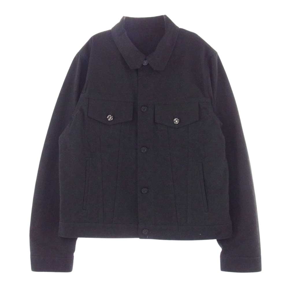 LOUIS VUITTON ルイ・ヴィトン 20SS 1A7RRR モノグラム 総柄 デニムジャケット ブラック系 50【極上美品】【中古】
