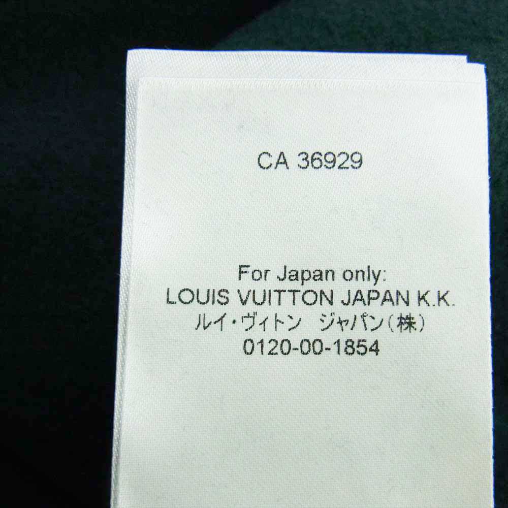 LOUIS VUITTON ルイ・ヴィトン 22AW 1AAGP9 ハイブリッド フーディ デニム パーカー ジャケット モスグリーン系 インディゴブルー系 XL【美品】【中古】
