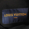 LOUIS VUITTON ルイ・ヴィトン 22SS 1AA4OK モノグラム ディテール フーデッド デニム ジャケット ブラック系 52【極上美品】【中古】