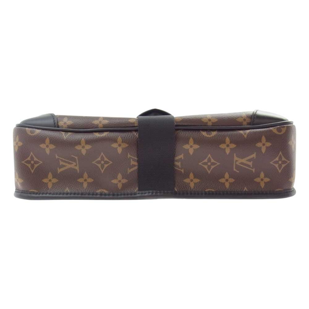 LOUIS VUITTON ルイ・ヴィトン M46371 モノグラム マカサー アーチ― メッセンジャー バッグ ブラウン系【極上美品】【中古】