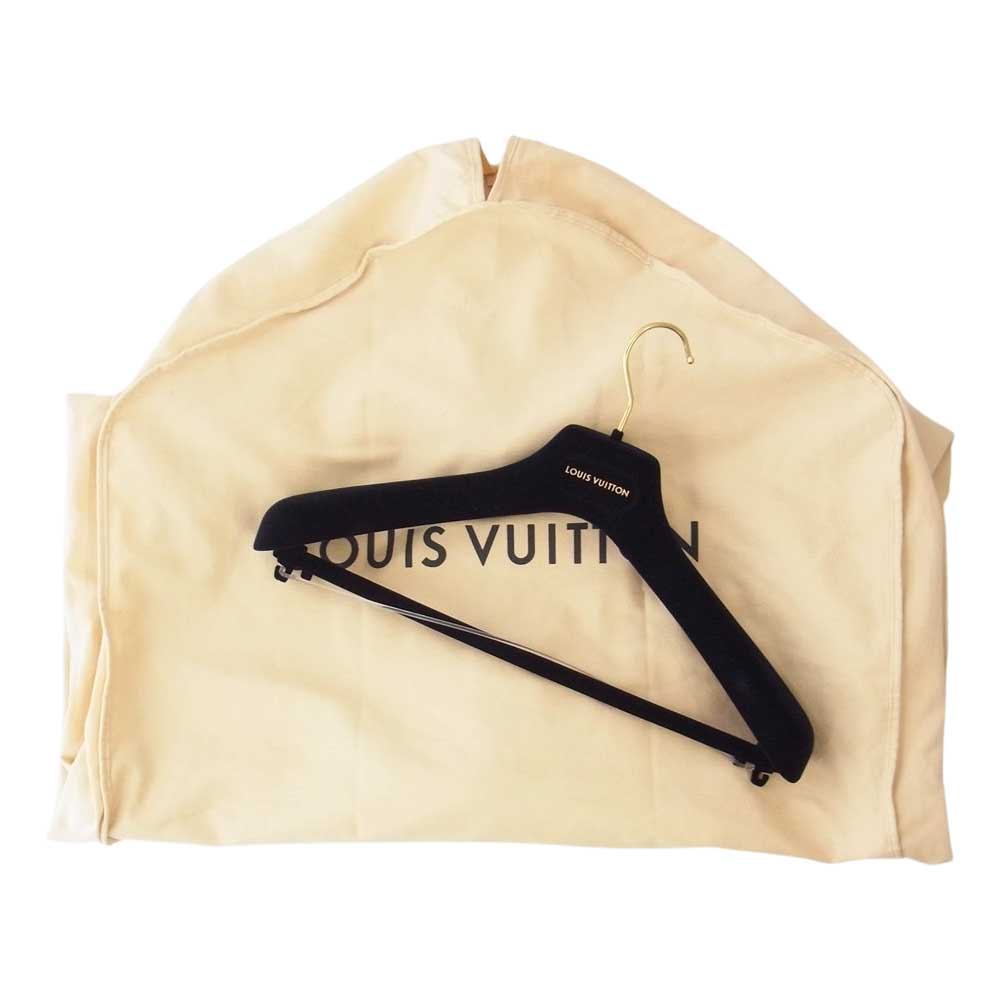 LOUIS VUITTON ルイ・ヴィトン 1AAUY9 モノグラム レザー トラッカー ジャケット ブラック系 52【極上美品】【中古】