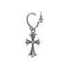 CHROME HEARTS クロムハーツ（原本有） TINY CH CROSS タイニー CHクロス フープ ピアス シルバー系【中古】
