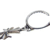 CHROME HEARTS クロムハーツ（原本有） TINY CH CROSS タイニー CHクロス フープ ピアス シルバー系【中古】