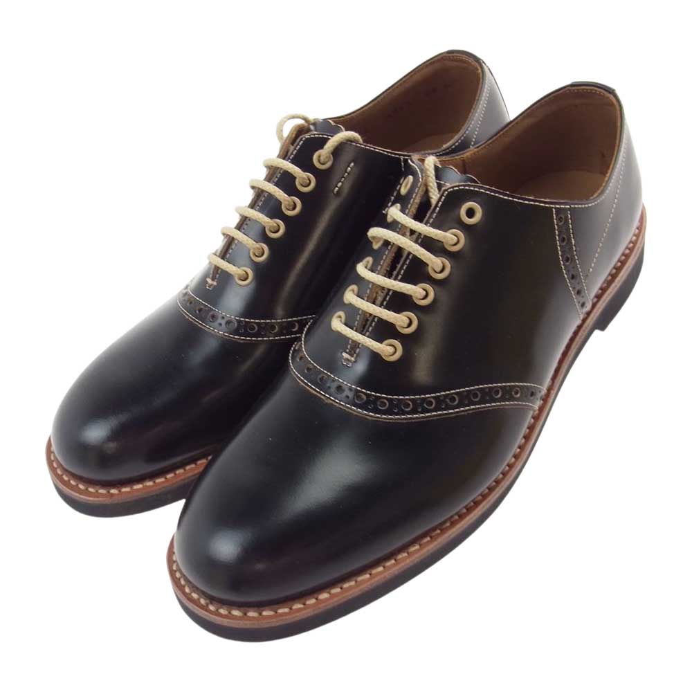 GLADHAND & Co. グラッドハンド 未使用品 REGAL 606S SADDLE SHOES リーガル サドルシューズ ブラック系 28cm【極上美品】【中古】