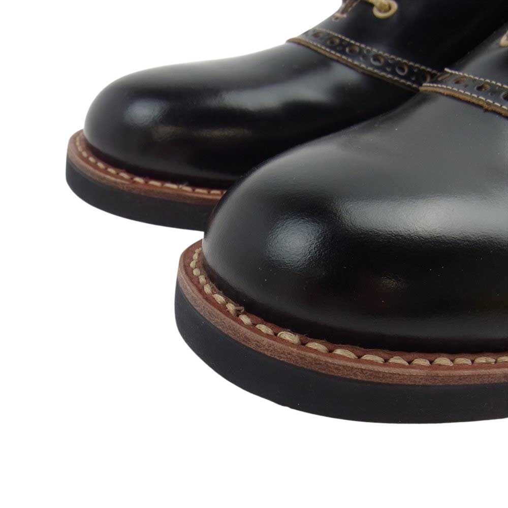 GLADHAND & Co. グラッドハンド 未使用品 REGAL 606S SADDLE SHOES リーガル サドルシューズ ブラック系 28cm【極上美品】【中古】