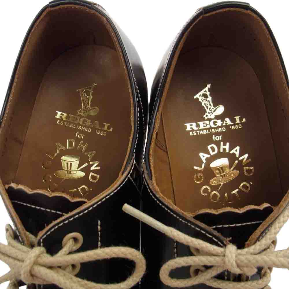 GLADHAND & Co. グラッドハンド 未使用品 REGAL 606S SADDLE SHOES リーガル サドルシューズ ブラック系 28cm【極上美品】【中古】