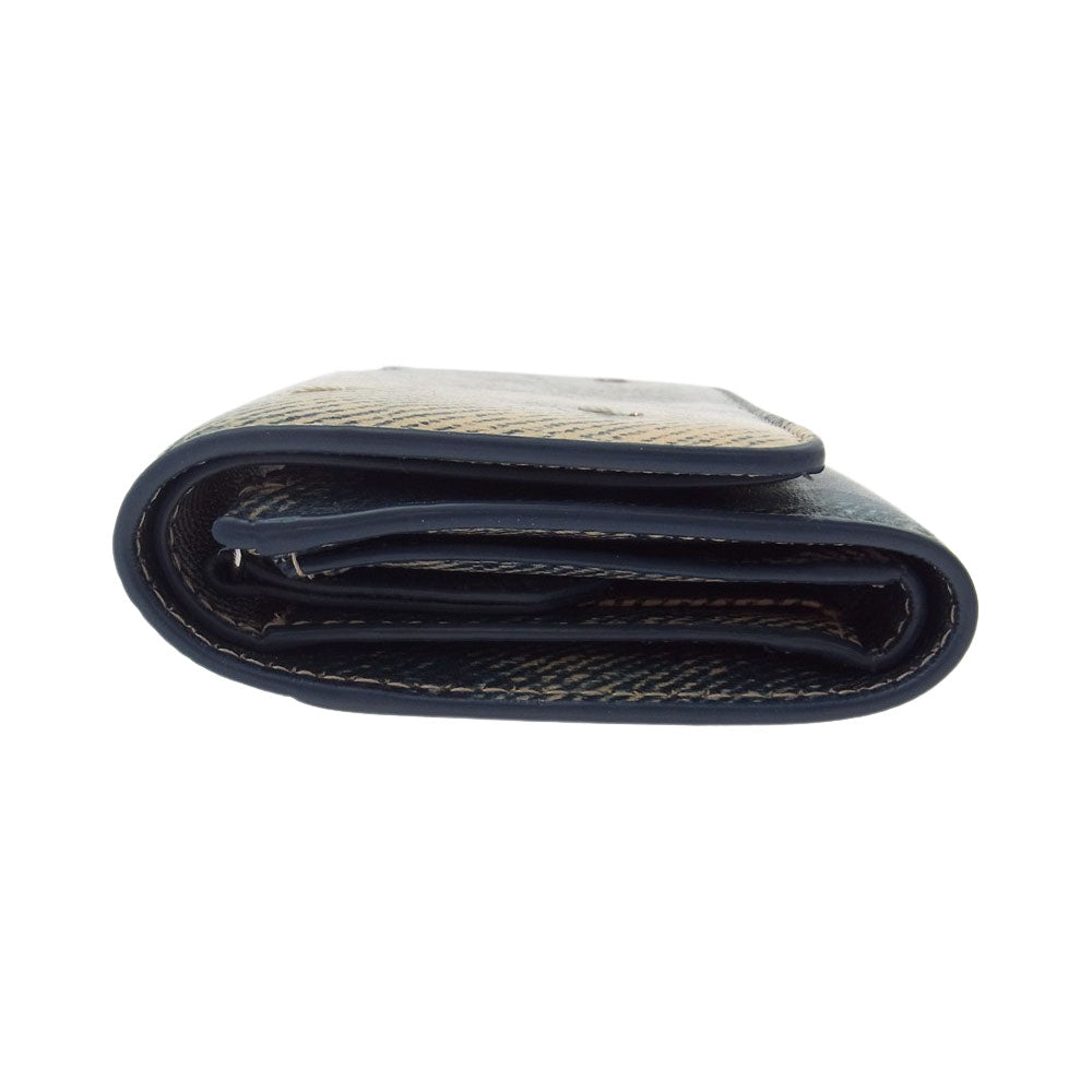 MAISON MARGIELA メゾンマルジェラ SA3UI0005 P4805 T6324 ZIP COMPACT TRI FOLD BLACK 三つ折り 財布 マルチカラー系【中古】