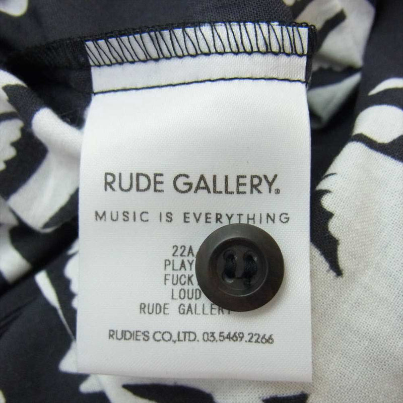 RUDE GALLERY ルードギャラリー 東京ルード ダボシャツ 虎 グレー系 S【中古】