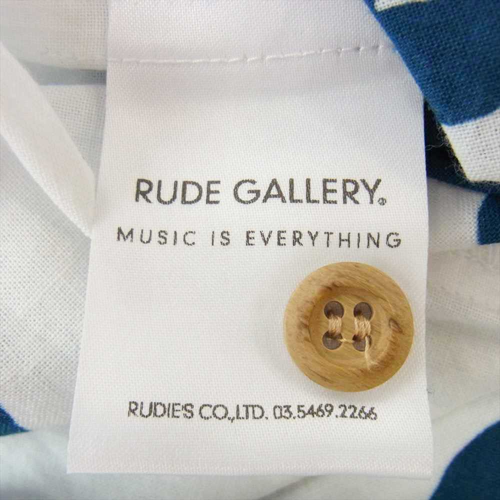 RUDE GALLERY ルードギャラリー 東京ルード ダボシャツ 猿 ホワイト系 S【中古】