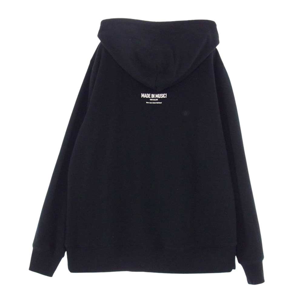 RUDE GALLERY ルードギャラリー 22SS RG0075 MADE IN MUSIC HOODIE