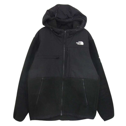 THE NORTH FACE ノースフェイス NA71952 DENALI HOODIE デナリ フーディ フリースジャケット ブラック系 XL【中古】