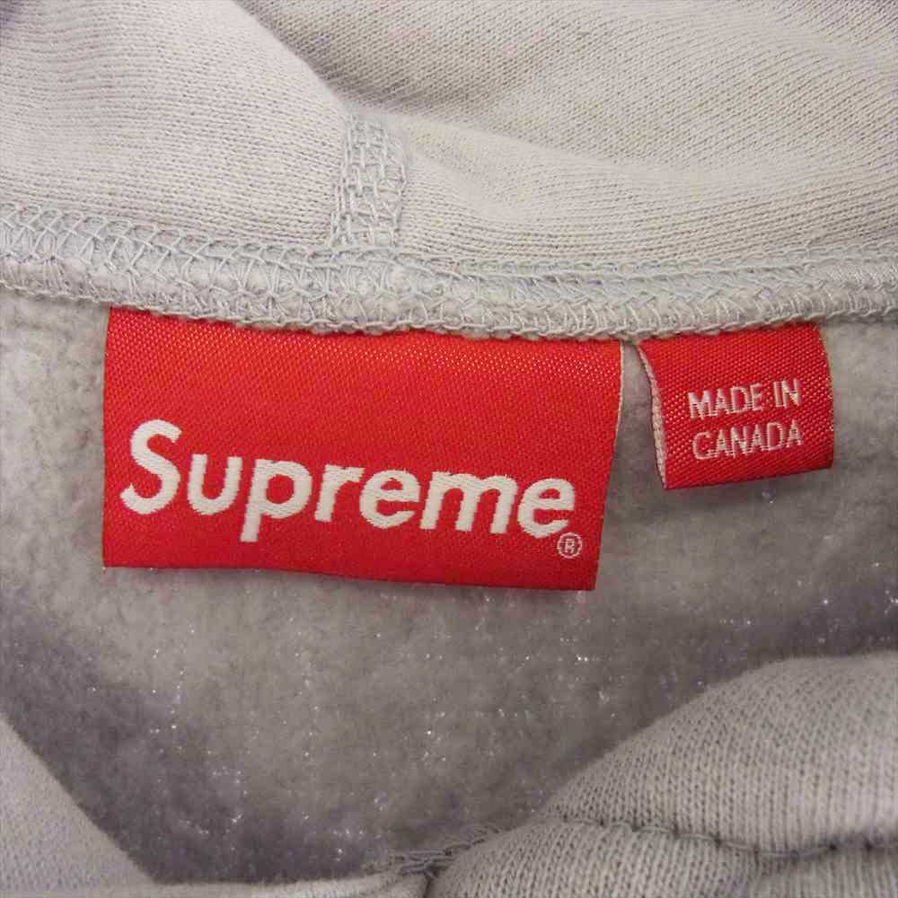 Supreme シュプリーム Small Box Logo Hooded Sweatshirt スモールボックスロゴ パーカー グレー系 L【中古】