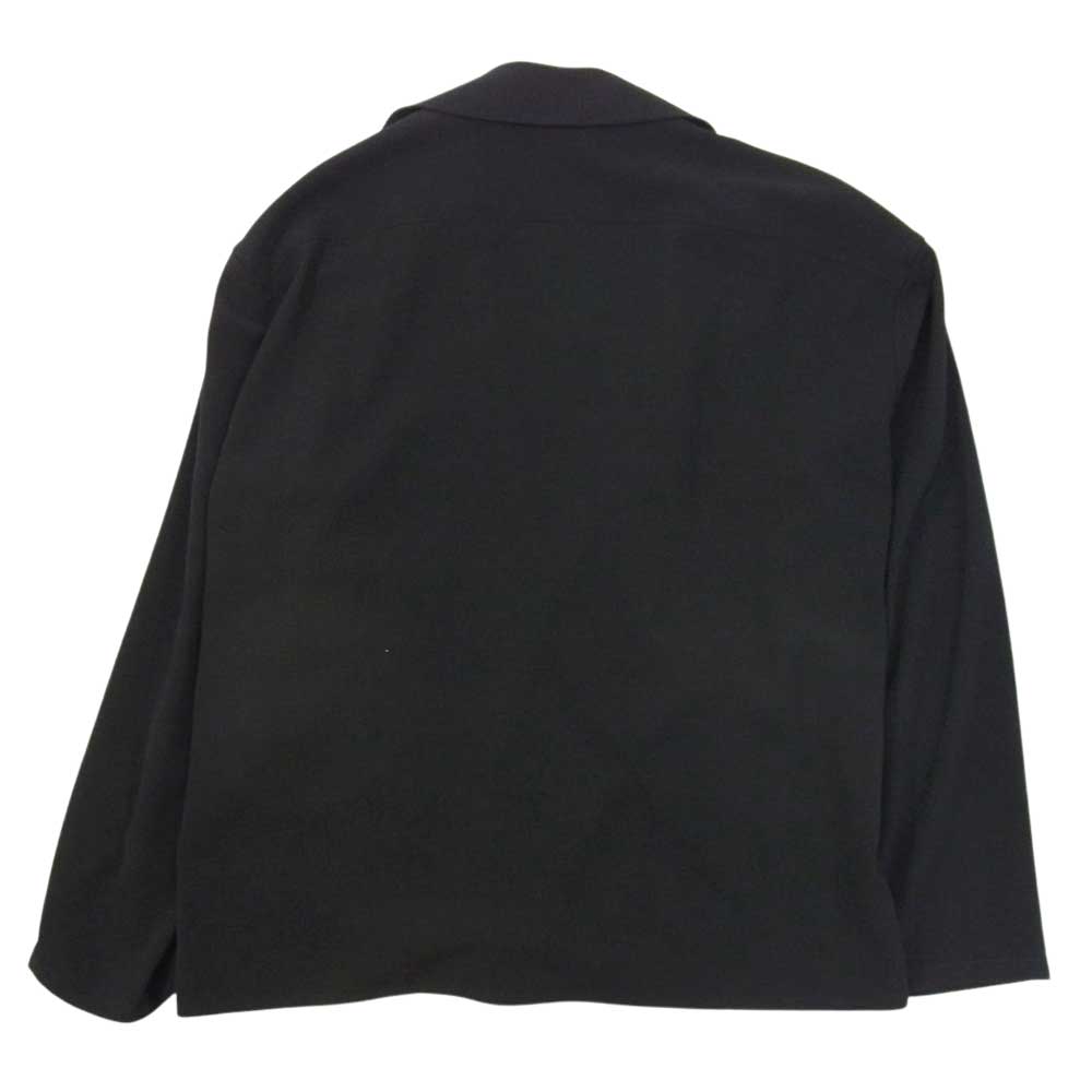 ヨーク 20SS YK20SS0096SH  SHIRTS CARDIGAN シャツ カーディガン ブラック系 S【中古】