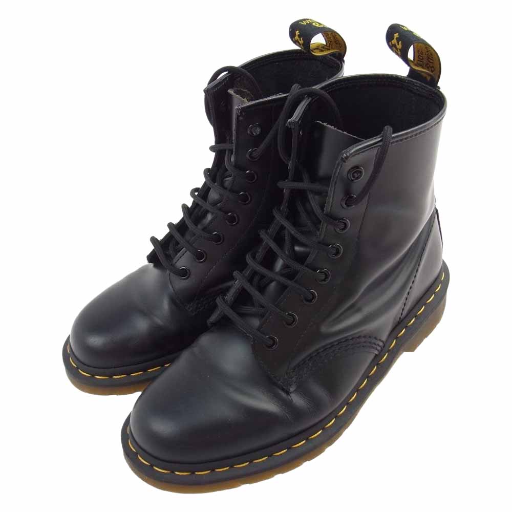Dr.Martens ドクターマーチン 1460 8ホール レースアップ ブーツ ブラック系 US M9【中古】