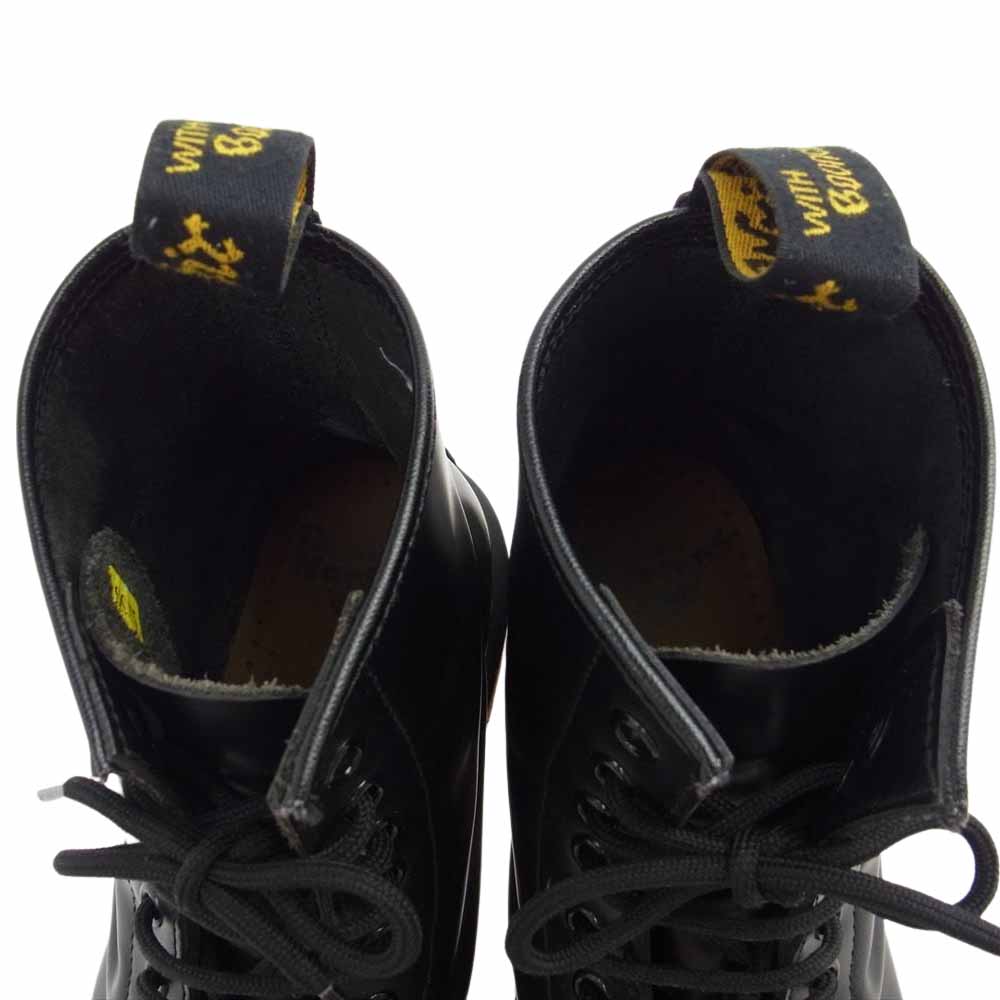 Dr.Martens ドクターマーチン 1460 8ホール レースアップ ブーツ ブラック系 US M9【中古】