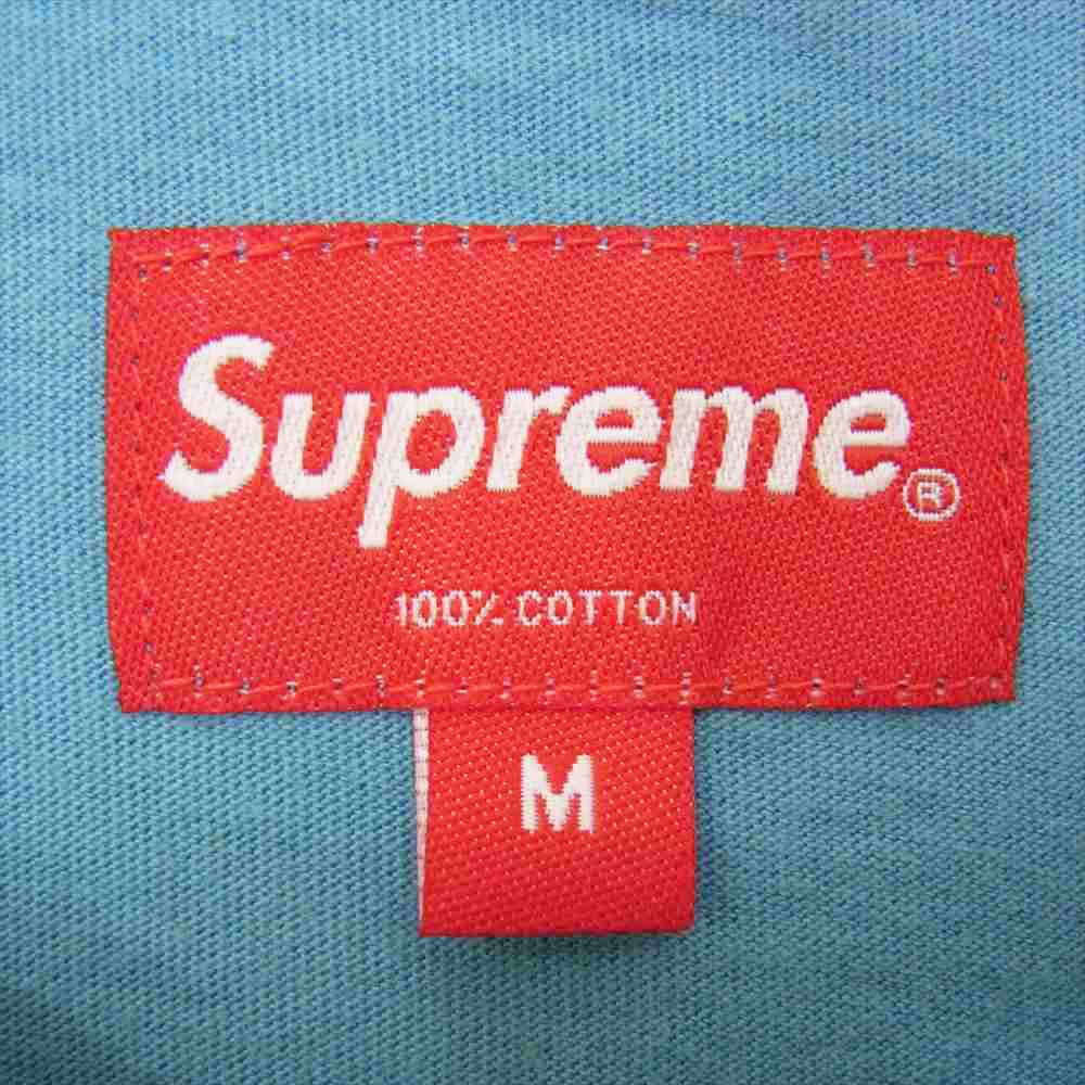 Supreme シュプリーム 21AW Dragon Ringer Tee ドラゴン リンガー Tシャツ ブルー系 M【新古品】【未使用】【中古】