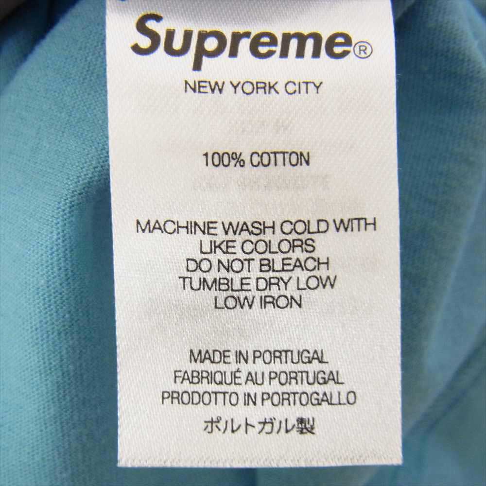 Supreme シュプリーム 21AW Dragon Ringer Tee ドラゴン リンガー Tシャツ ブルー系 M【新古品】【未使用】【中古】