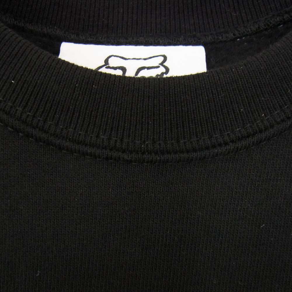 Supreme シュプリーム 19AW Honda Fox Racing Crewneck フォックスレーシング クルーネック スウェット ブラック系 S【中古】
