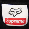 Supreme シュプリーム 19AW Honda Fox Racing Crewneck フォックスレーシング クルーネック スウェット ブラック系 S【中古】