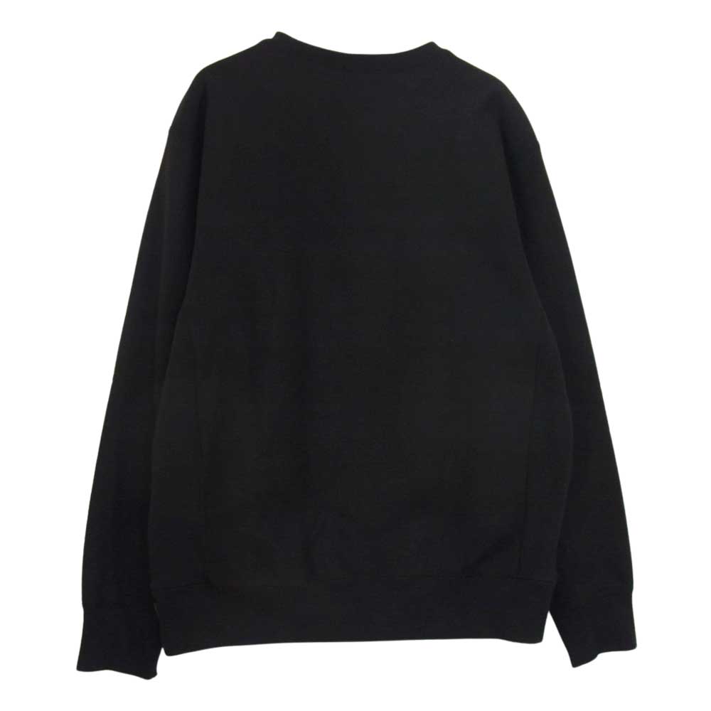 Supreme シュプリーム 18AW Box Logo Crewneck ボックスロゴ クルーネック スウェット ブラック系 M【中古】