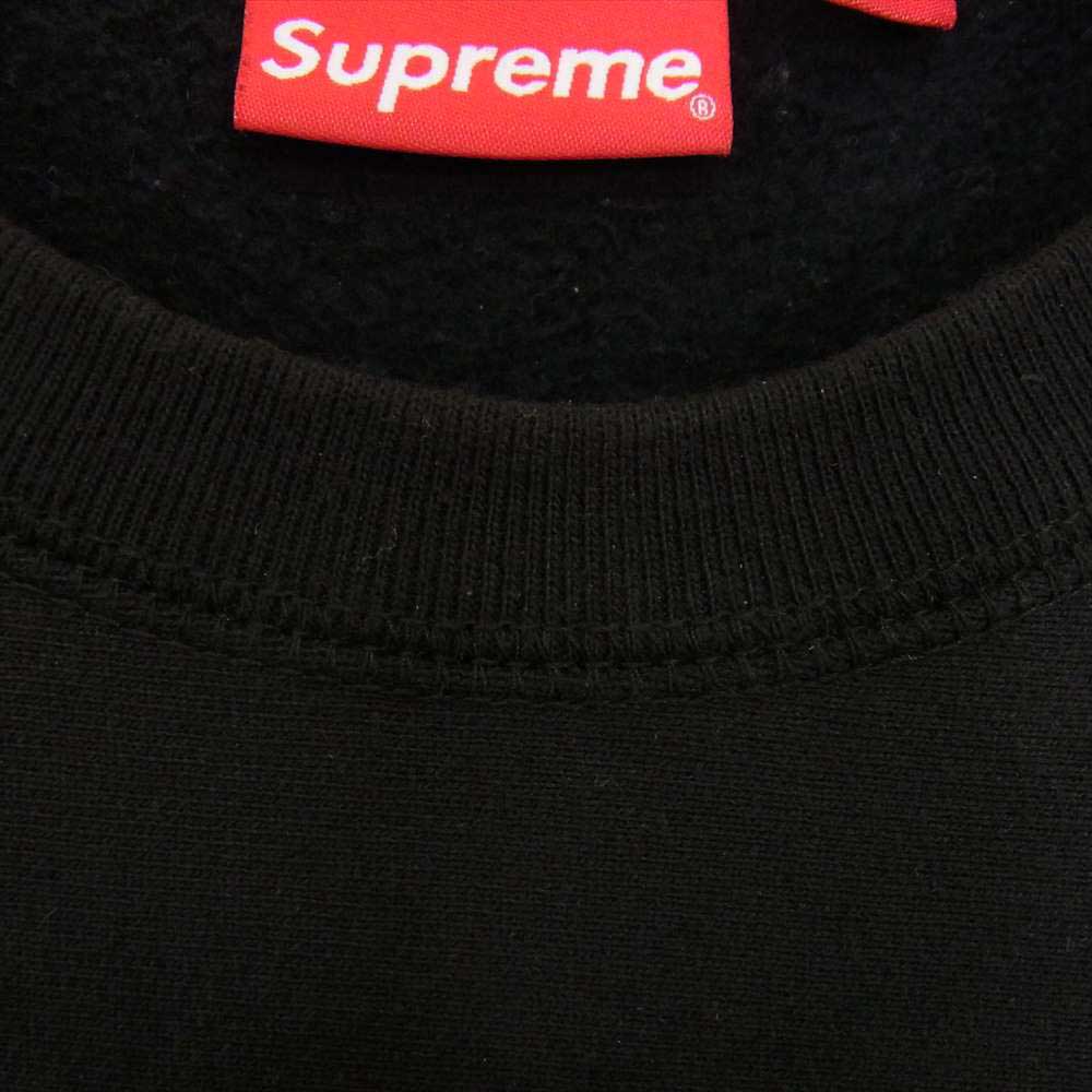 Supreme シュプリーム 18AW Box Logo Crewneck ボックスロゴ クルーネック スウェット ブラック系 M【中古】