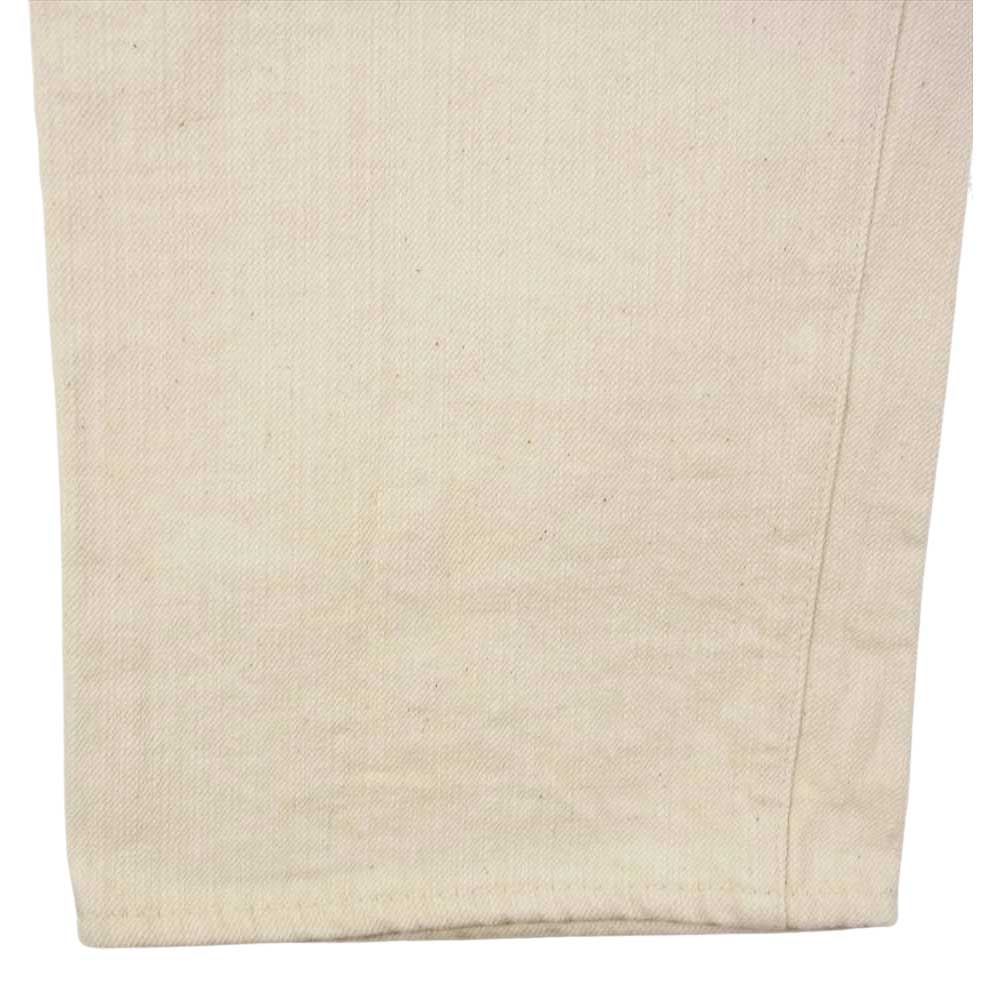 EVISU エヴィス YAMANE ヤマネ Lot1946 山ちゃんジーンズ プラチナ耳 オフホワイト系 36【中古】