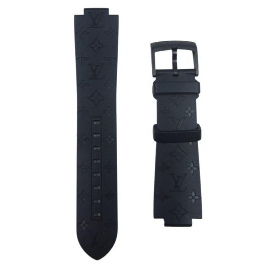 LOUIS VUITTON ルイ・ヴィトン タンブール モノグラム 替え ラバーベルト ブラック系【中古】