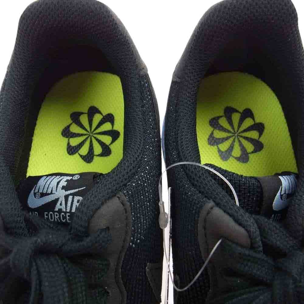NIKE ナイキ DC4831-001 AIR FORCE 1 CRATER FLYKNIT エアフォース クレーター フライニット スニーカー ブラック系 25cm【極上美品】【中古】