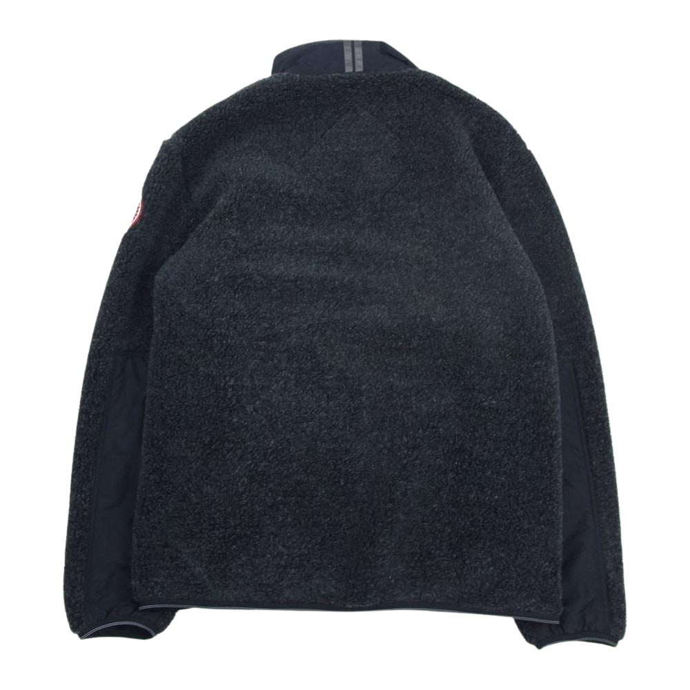 CANADA GOOSE カナダグース 7017M Kelowna Fleece Jacket ケロウナ フリース ジャケット  ブラック系 M【中古】